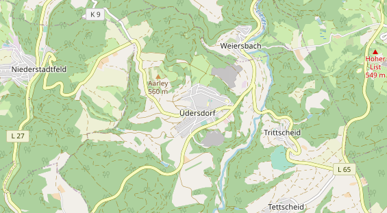 physical therapy on map