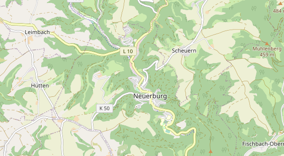 physical therapy on map