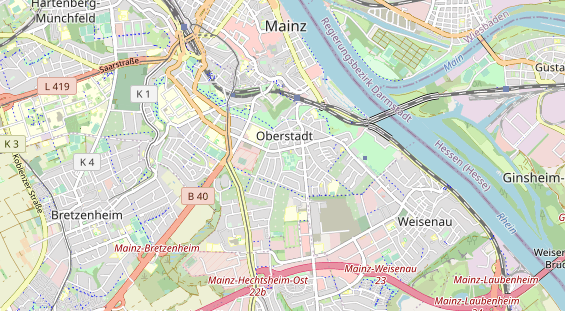 physical therapy on map