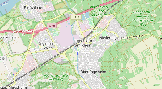physical therapy on map