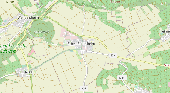 physical therapy on map