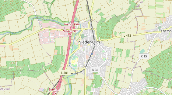 physical therapy on map