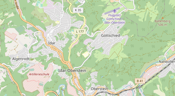 physical therapy on map