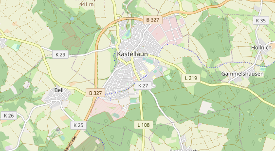physical therapy on map