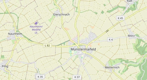 physical therapy on map
