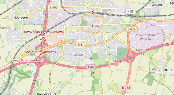 physical therapy on map