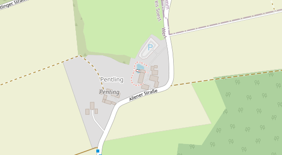 Physiotherapie auf Satellitenbild