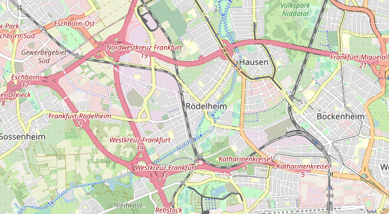 physical therapy on map