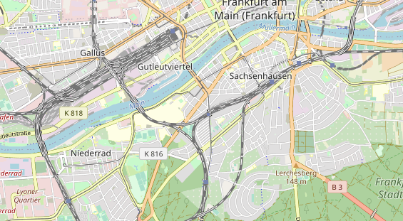 physical therapy on map