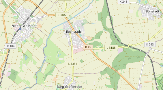 physical therapy on map