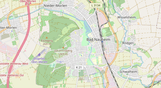 physical therapy on map