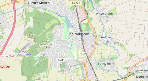 physical therapy on map