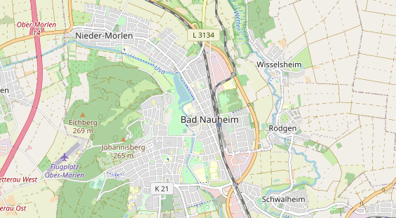 physical therapy on map