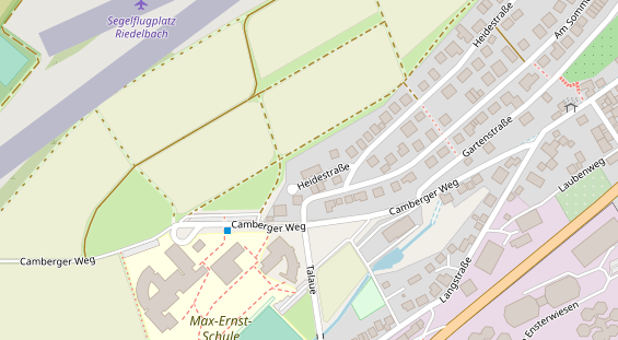 Physiotherapie auf Satellitenbild