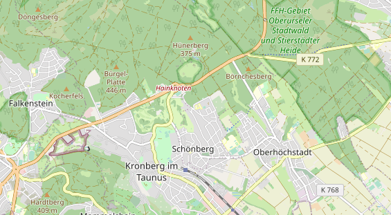 physical therapy on map