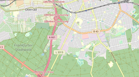 physical therapy on map