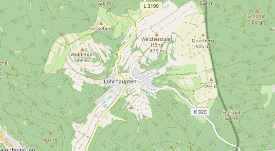 physical therapy on map