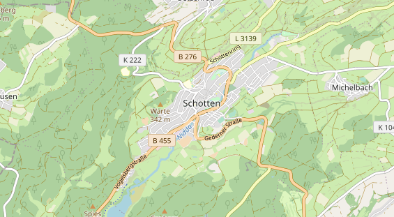 physical therapy on map