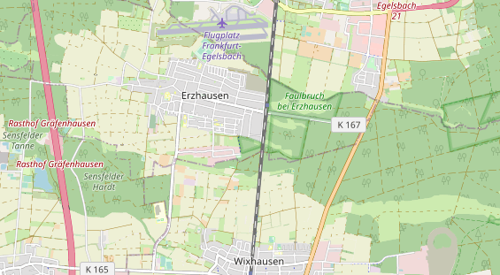 physical therapy on map