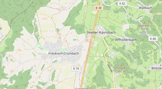 physical therapy on map