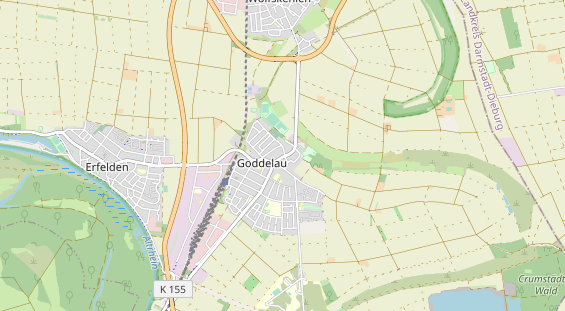 physical therapy on map