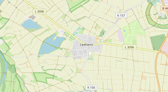 physical therapy on map