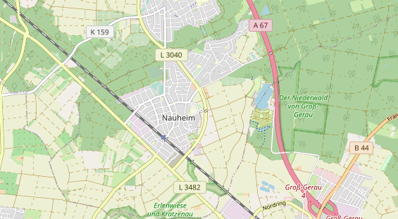 physical therapy on map