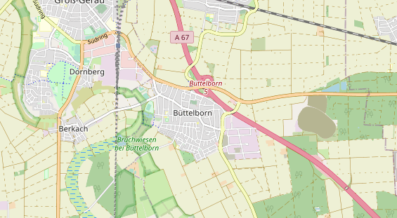 physical therapy on map