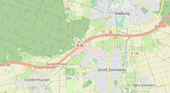 physical therapy on map