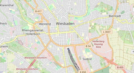 physical therapy on map