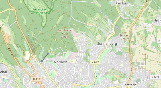 physical therapy on map