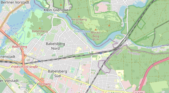 physical therapy on map