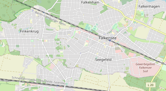 physical therapy on map