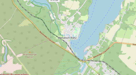 physical therapy on map