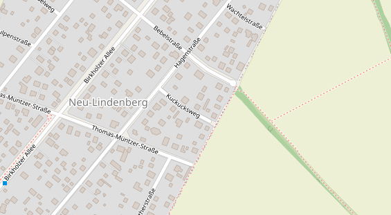 Physiotherapie auf Satellitenbild