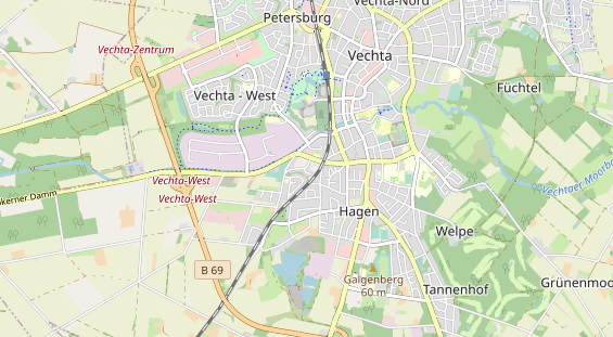 Physiotherapie auf Karte