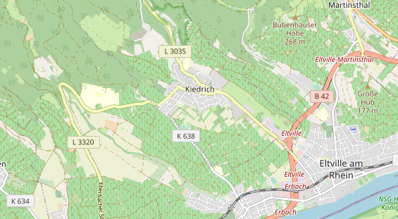 physical therapy on map