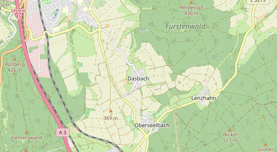 physical therapy on map