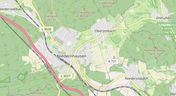 physical therapy on map