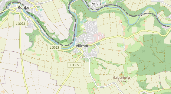 physical therapy on map