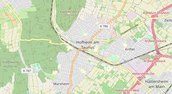 physical therapy on map