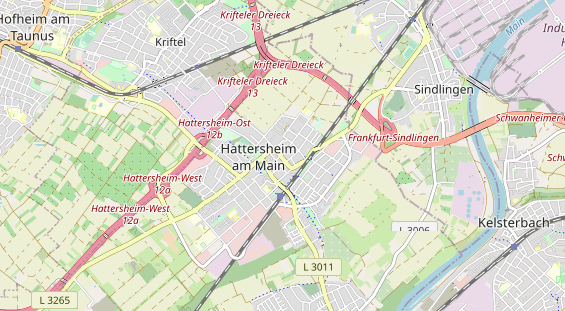 physical therapy on map