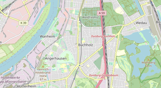 physical therapy on map