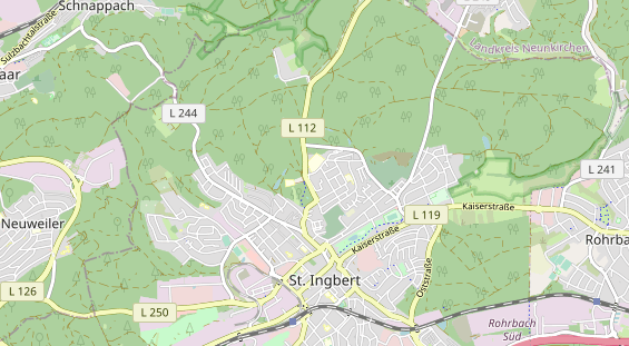 physical therapy on map