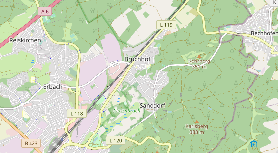 Physiotherapie auf Karte