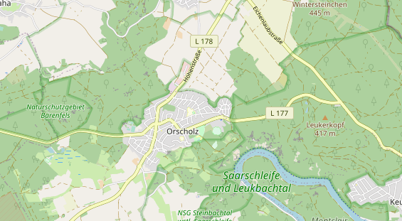 physical therapy on map
