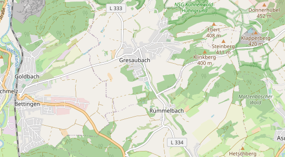 physical therapy on map