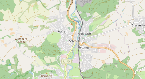 physical therapy on map