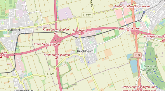 physical therapy on map