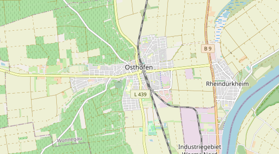 physical therapy on map